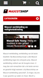 Mobile Screenshot of mascotshop.nl